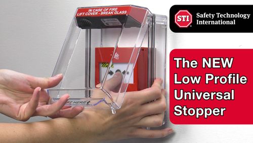 Cut the cost of false alarms with the NEW Low Profile Universal Stopper'